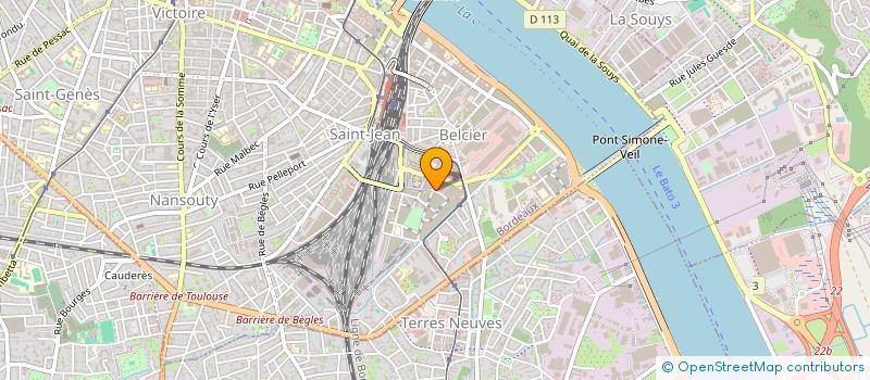 localisation de l'entreprise MADAME ROMANE ADAM  BORDEAUX