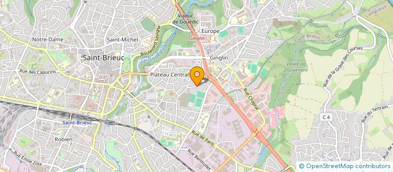 localisation de l'entreprise MADAME ROMANE ALLOUIS à SAINT-BRIEUC