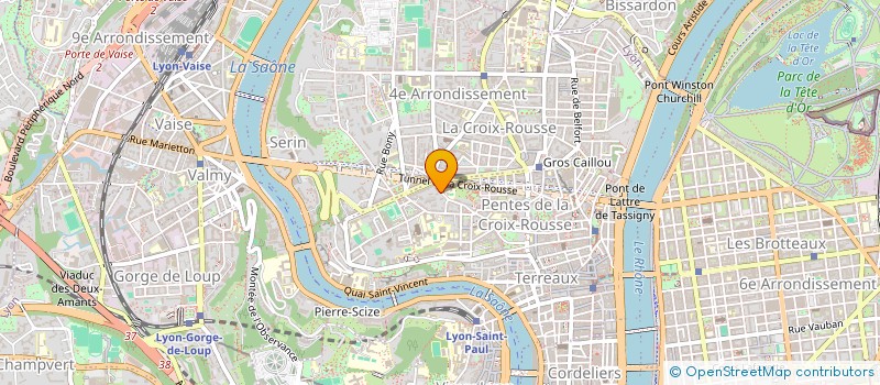 localisation de l'entreprise MADAME ROMANE AMBLARD à LYON