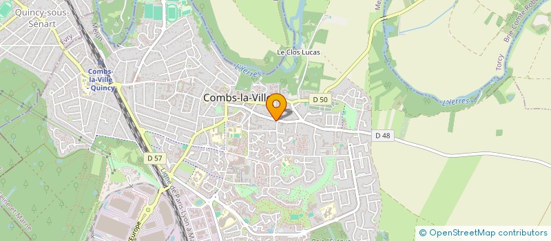 localisation de l'entreprise MADAME ROMANE ANDRIEUX  COMBS-LA-VILLE