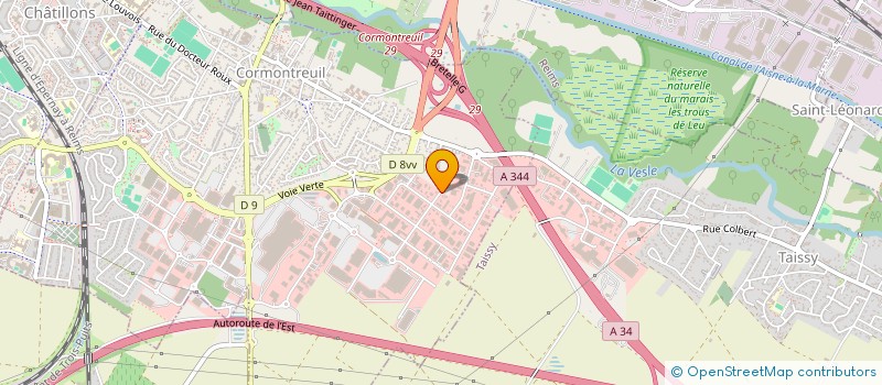 localisation de l'entreprise MADAME ROMANE BEAUFORT  CORMONTREUIL