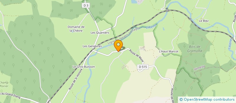 localisation de l'entreprise MADAME ROMANE BELTRAMELLI  REMILLY