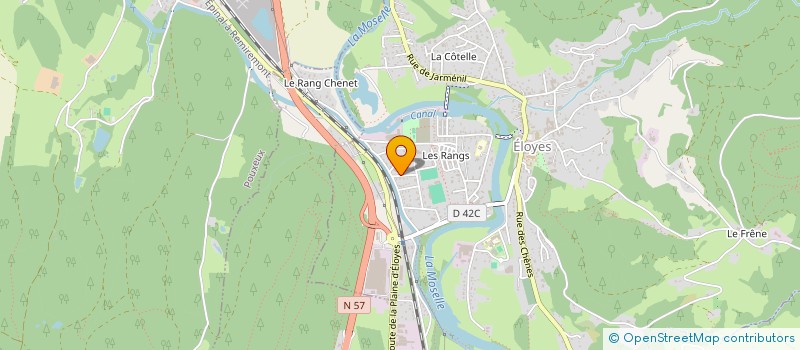 localisation de l'entreprise MADAME ROMANE BISCHOFF  REMIREMONT