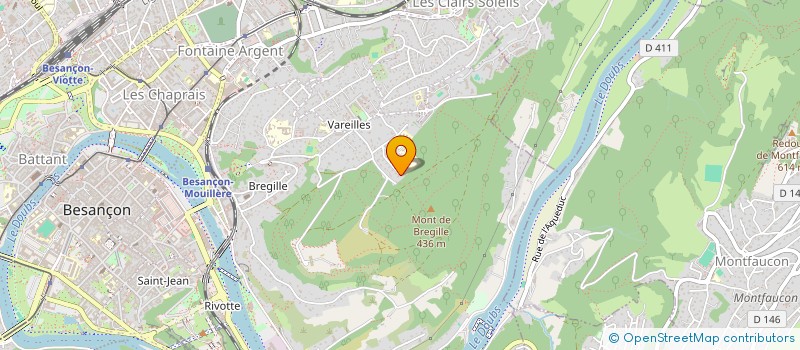 localisation de l'entreprise MADAME ROMANE BOUCTON  BESANCON