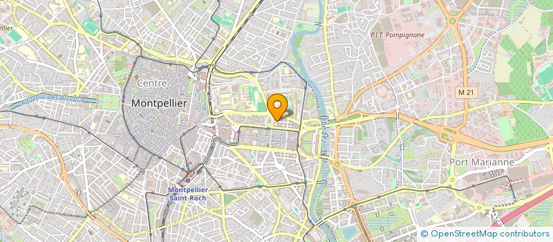 localisation de l'entreprise MADAME ROMANE BOUTEMY à MONTPELLIER