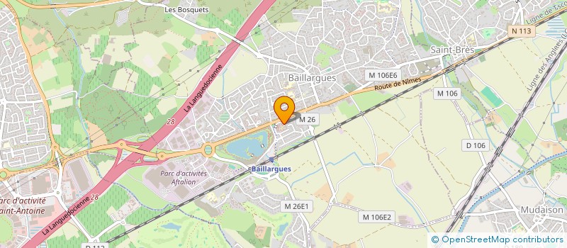 localisation de l'entreprise MADAME ROMANE BOUTONNET  CASTRIES