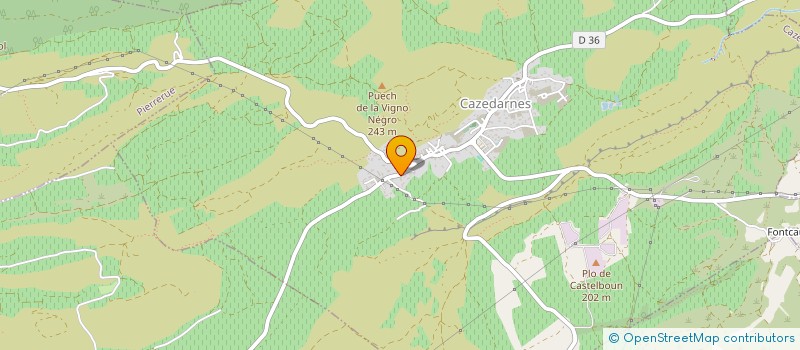 localisation de l'entreprise MADAME ROMANE BOYER  THEZAN-LES-BEZIERS