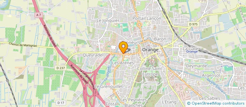 localisation de l'entreprise MADAME ROMANE BRAVAY  ORANGE