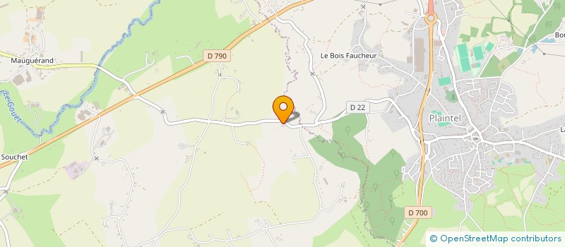 localisation de l'entreprise MADAME ROMANE CADOREL  BEGARD