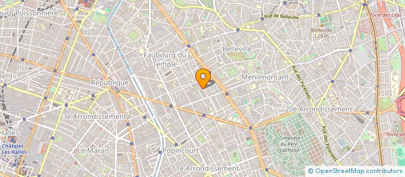 localisation de l'entreprise MADAME ROMANE CHAUSSAVOINE  PARIS