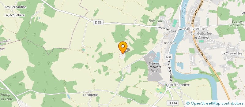 localisation de l'entreprise MADAME ROMANE CHEVRE  VALDIVIENNE