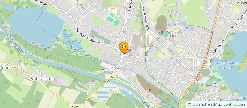 localisation de l'entreprise MADAME ROMANE COCHIN  VIEUX-CONDE