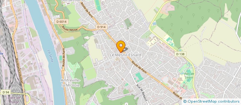 localisation de l'entreprise MADAME ROMANE DACHEUX  SAINT-OUEN-SOUS-BAILLY