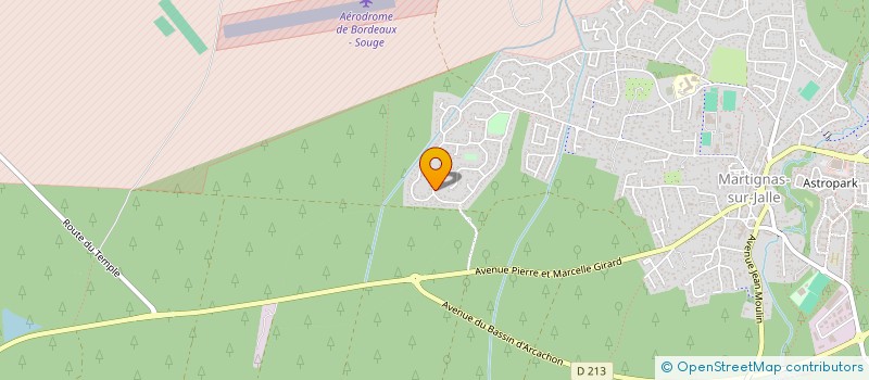 localisation de l'entreprise MADAME ROMANE DE MATOS  MARTIGNAS-SUR-JALLE
