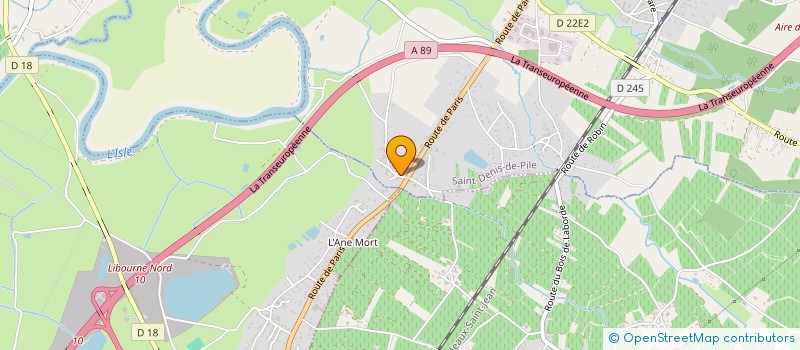 localisation de l'entreprise MADAME ROMANE DEBOUTE MARCHAND  SAINT-DENIS-DE-PILE