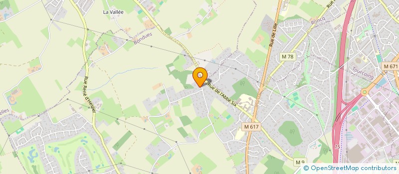 localisation de l'entreprise MADAME ROMANE DELCOURT  BONDUES