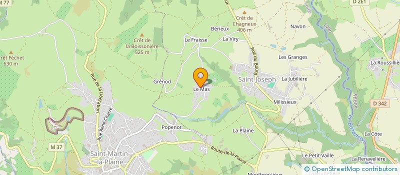 localisation de l'entreprise MADAME ROMANE DEMUYTER  SAINT-JOSEPH