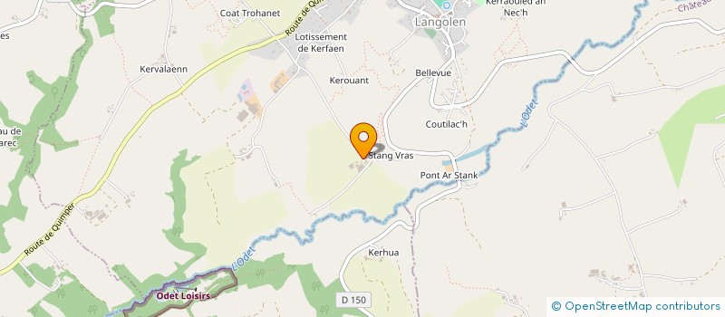 localisation de l'entreprise MADAME ROMANE DENES  LANGOLEN