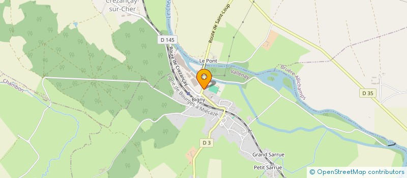 localisation de l'entreprise MADAME ROMANE DEPARDAY  VALLENAY