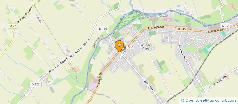 localisation de l'entreprise MADAME ROMANE DUBOIS  SAILLY-SUR-LA-LYS