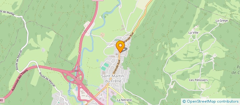 localisation de l'entreprise MADAME ROMANE DUNOYER  SAINT-MARTIN-DU-FRENE