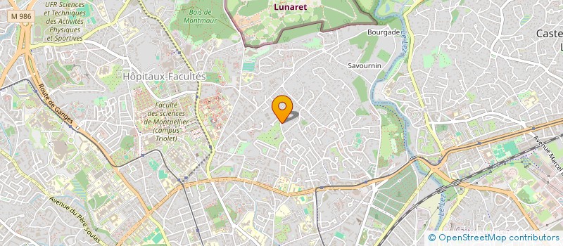 localisation de l'entreprise MADAME ROMANE DURAND à MONTPELLIER