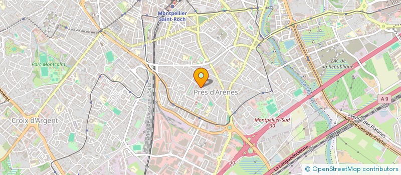 localisation de l'entreprise MADAME ROMANE FAYOLLE à MONTPELLIER