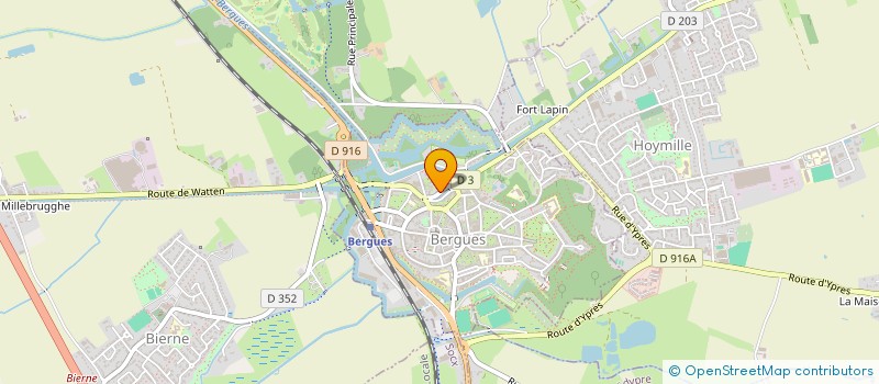 localisation de l'entreprise MADAME ROMANE FERREIRA DA SILVA  BERGUES