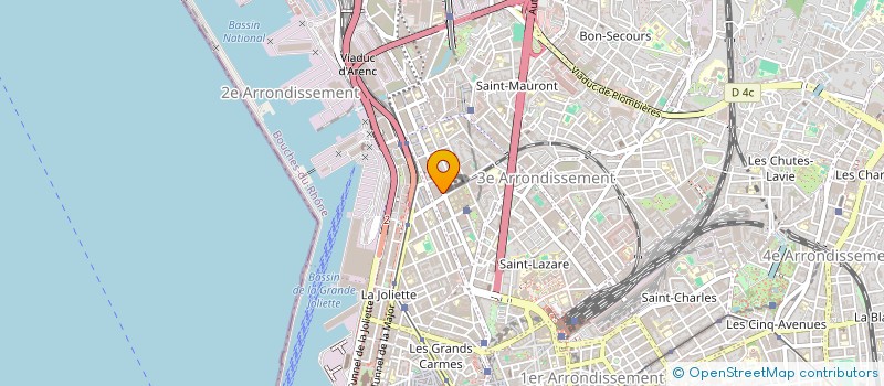 localisation de l'entreprise MADAME ROMANE FONTANA à MARSEILLE