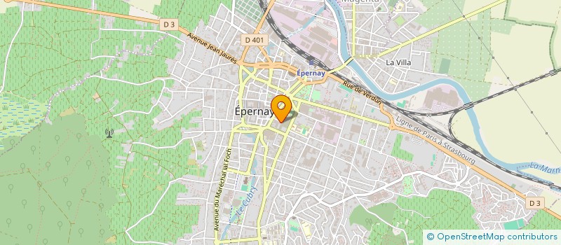 localisation de l'entreprise MADAME ROMANE GALAND  EPERNAY