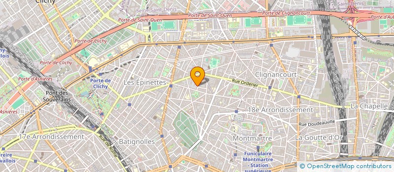 localisation de l'entreprise MADAME ROMANE GALL  PARIS