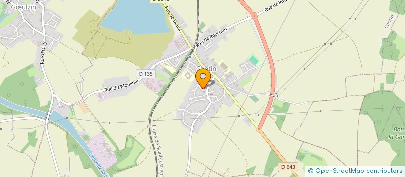 localisation de l'entreprise MADAME ROMANE GLADIEUX  CANTIN