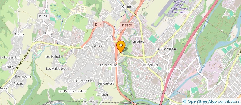 localisation de l'entreprise MADAME ROMANE GODEY  MALAUNAY