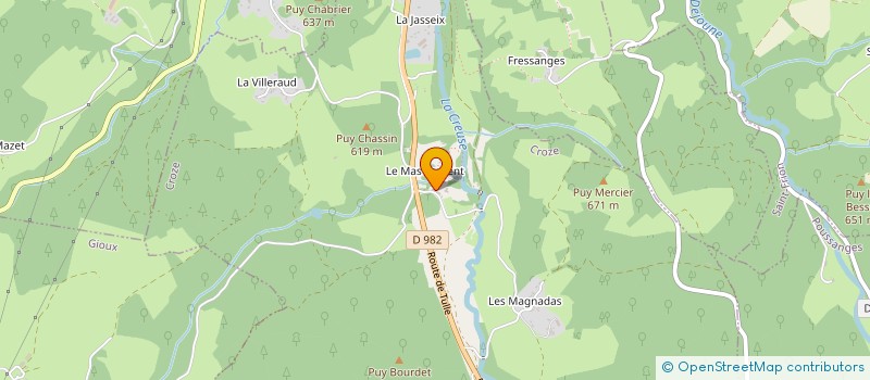 localisation de l'entreprise MADAME ROMANE GRAIN  CROZE