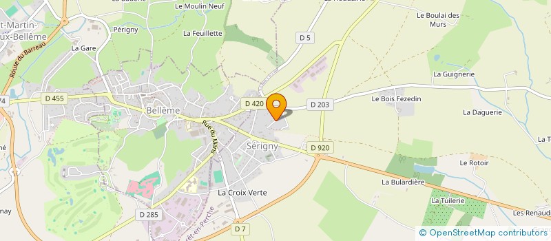 localisation de l'entreprise MADAME ROMANE GRIGNON à BELFORET-EN-PERCHE