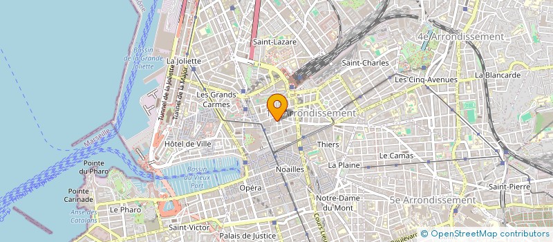 localisation de l'entreprise MADAME ROMANE GRZESKOWIAK à MARSEILLE
