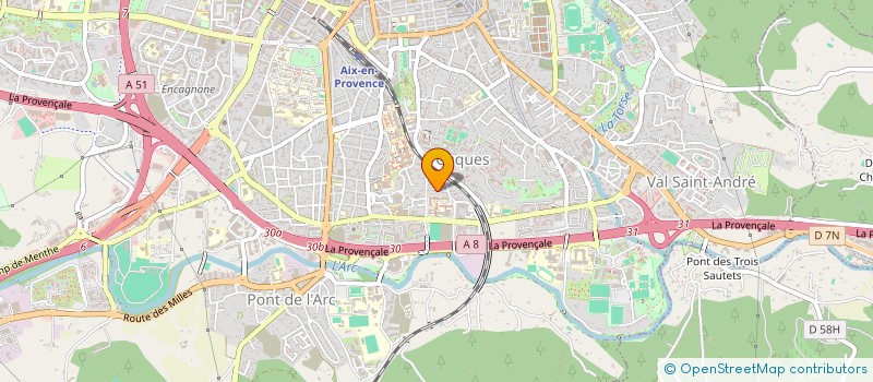 localisation de l'entreprise MADAME ROMANE GUEZEL  AIX-EN-PROVENCE