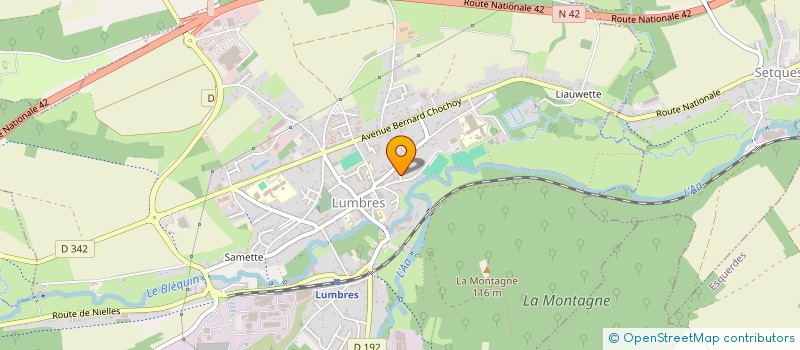 localisation de l'entreprise MADAME ROMANE HANSSE  WISMES