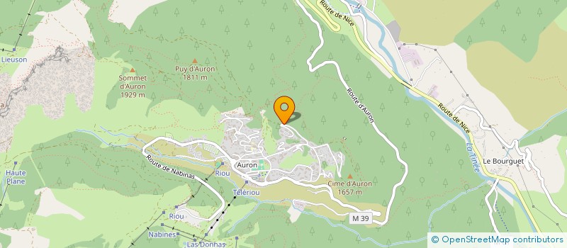 localisation de l'entreprise MADAME ROMANE HASSOUN  SAINT-ETIENNE-DE-TINEE