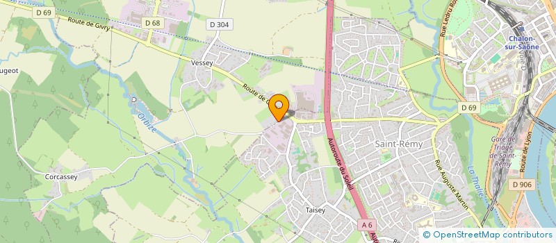 localisation de l'entreprise MADAME ROMANE JACCOUX  CHATENOY-LE-ROYAL