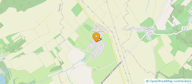 localisation de l'entreprise MADAME ROMANE KACI- -LHUILLIER  FERRIERES