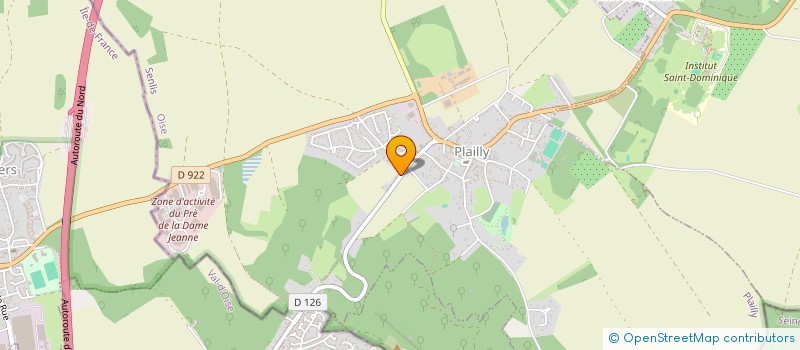 localisation de l'entreprise MADAME ROMANE KINDEL--PEJOUX  PLAILLY