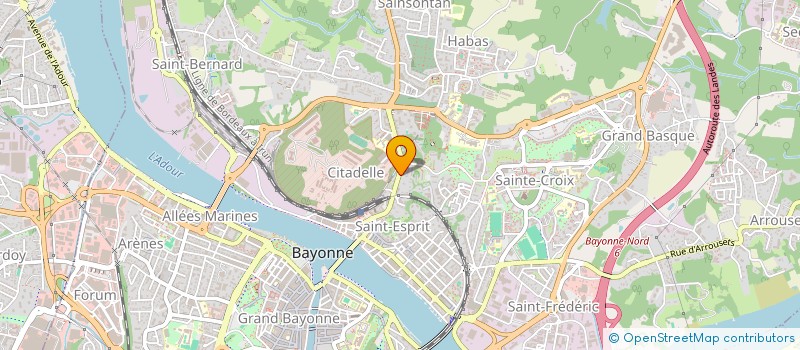 localisation de l'entreprise MADAME ROMANE KIPPER  BAYONNE