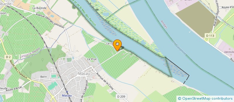 localisation de l'entreprise MADAME ROMANE LALANDE  MACAU