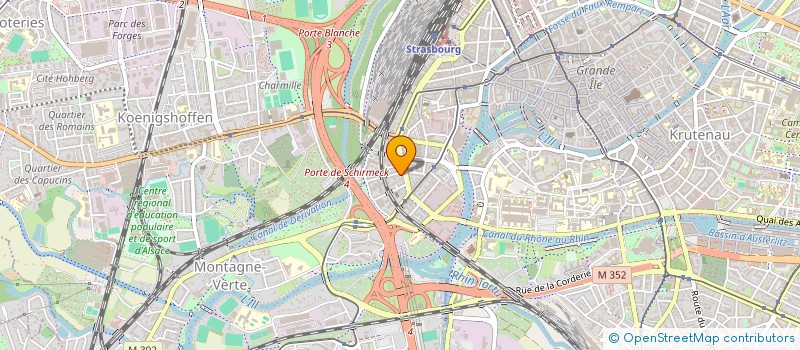localisation de l'entreprise MADAME ROMANE LASSERRE à STRASBOURG
