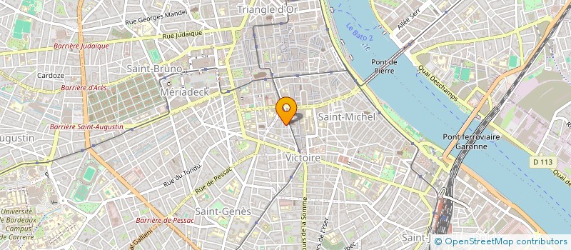 localisation de l'entreprise MADAME ROMANE LAUDOYER  BORDEAUX