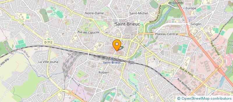 localisation de l'entreprise MADAME ROMANE LE BUZULLIER à SAINT-BRIEUC