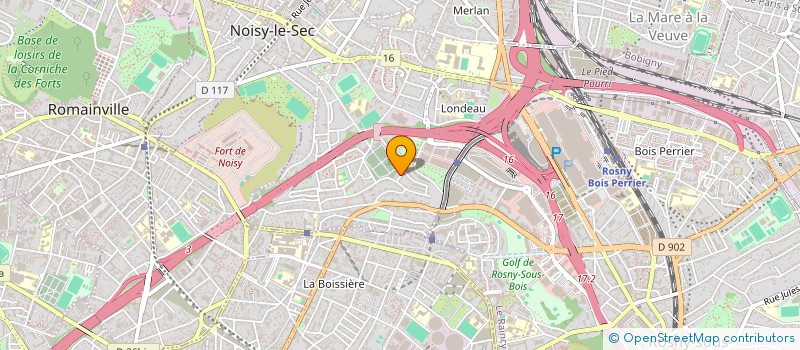 localisation de l'entreprise MADAME ROMANE LE GOURRIEREC à NOISY-LE-SEC