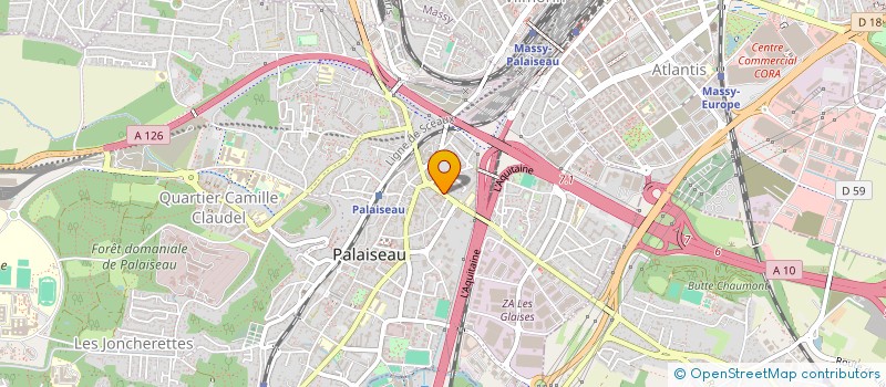 localisation de l'entreprise MADAME ROMANE LE MAOULT à PALAISEAU