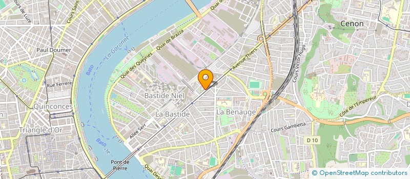 localisation de l'entreprise MADAME ROMANE LECOURT  BORDEAUX